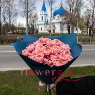Розовый пион